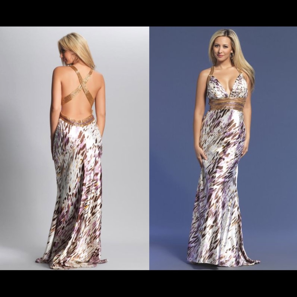 Dave and Johnny Evening Gown